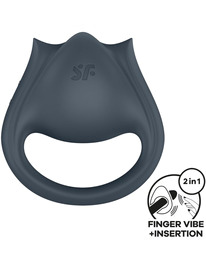 Cockring Satisfyer Perfect Pair 2 Cinzento