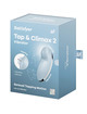 Vibrador Satisfyer Tap Climax 2 Azul