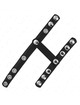 kink - penis ring with 3 adjustable ball splitter straps