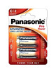 panasonic - pro power pila alcalina c lr14 blister*2