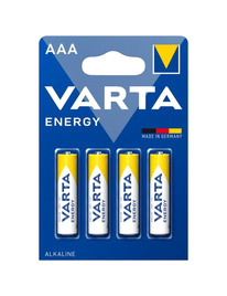 Pack 4 Pilhas Varta Energética AAA