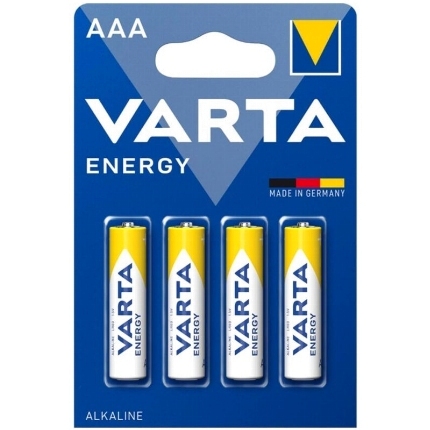 Pack 4 Pilhas Varta Energética AAA
