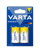 Pack 2 Pilhas Varta Energética C LR14