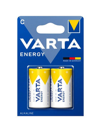 varta - energy alkaline battery c lr14 blister*2