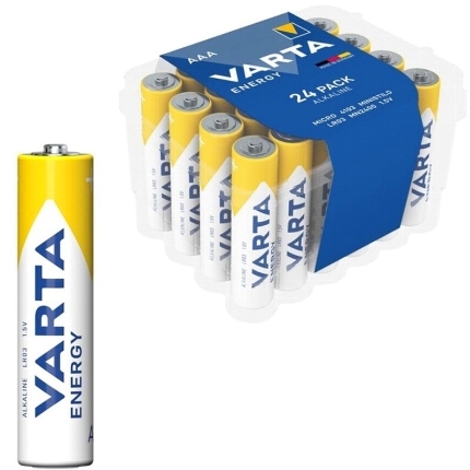 Pack 24 Pilhas Varta Energética AAA