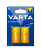 varta - longlife pila alcalina c lr14 blister*2