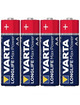 Pack 4 Pilhas Varta Retrátil AA Max Power