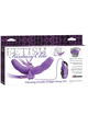 fetish fantasy elite - double arnÉs doble vibrador lila 11.5cm