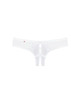 obsessive - alabastra tanga crotchless blanco s/m