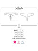 obsessive - alabastra tanga crotchless blanco s/m