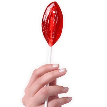 secretplay - lollipop vagina gummy strawberry