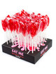 secretplay - display assortment vagina lollipops strawberry 40 units