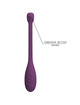 Ovo Vibratório Pretty Love Leviathan com App Roxo