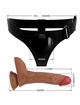 Pretty love - harness briefs universal con dildo vibraciÓn y squirting 15.5 cm mulato