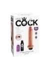 Dildo with Ejaculation King Cock Squirting Cock White 18 cm 234006