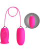 Pretty love - daisy vibrating egg + clitoris stimulating tongue pink