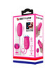 Pretty love - daisy vibrating egg + clitoris stimulating tongue pink