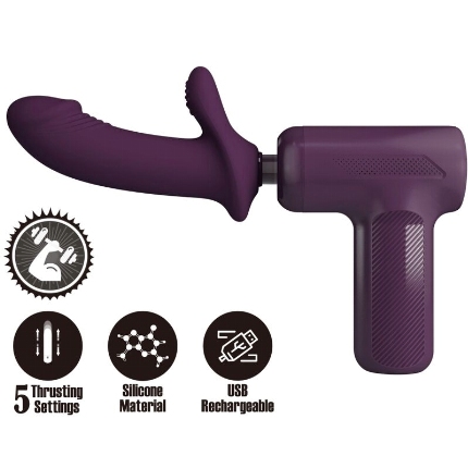 Massageador Pretty Love DJ Scholar Roxo