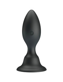 Plug Anal Pretty Love Connie com Vibração Preto