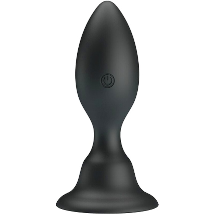 pretty love - plug anal vibrador negro