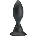 pretty love - vibrating anal plug black