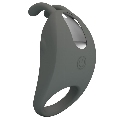 Cockring Pretty Love Stratus com Vibração Cinzento