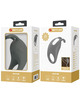 Pretty love - stratus rabbit vibrating ring gray