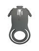 Pretty love - ruben doble anillo vibrador con estimulador gris