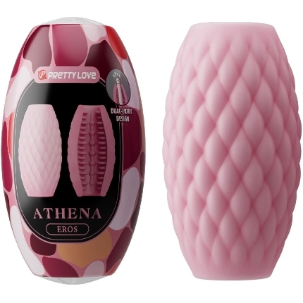 pretty love - athena eros masturbador masculino silicona rosa