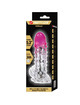 pretty love - wilford realistic enlargement sheath with embossed penis pink
