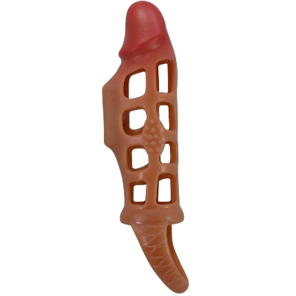 pretty love - preston funda para pene con vibraciÓn de 18 cm