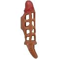 Manga para Pénis Pretty Love Preston com Vibração Castanho 18 cm