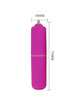 Bala Vibratória Baile com Tanga e Comando Roxo