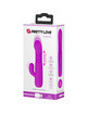 Pretty love - leopold vibrador 4 vibraciones 4 modos empuje morado