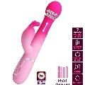 pretty love - dejon 3 in 1 multifunction rabbit vibrator pink