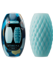 pretty love - athena eros masturbador masculino silicona celeste