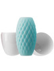 pretty love - athena eros silicone male masturbator sky blue