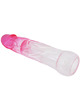 pretty love - neron funda realÍstica alargadora de 6 cm para pene rosa