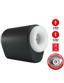 pretty love - dj girl masturbador masculino con vibraciÓn 5 configuraciones negro