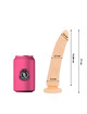Dildo Realístico Delta Club Sean Silicone 17 cm