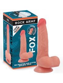rockarmy - liquid silicone fox 19 cm -o- 3.2 cm