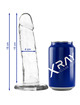 x ray - clear dildo transparente 18 cm -o- 4 cm