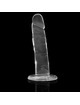 X ray - clear dildo transparente 18 cm -o- 4 cm