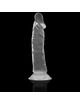x ray - clear dildo transparente 19 cm -o- 4 cm