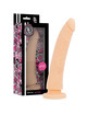 delta club - dildo realista natural silicona medica 20 cm -o- 4 cm