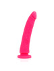 delta club - toys pink dildo medical silicone 20 cm -o- 4 cm