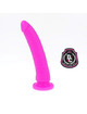 Dildo Realístico Delta Club Silicone Roxo 20 cm
