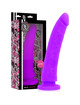 Dildo Realístico Delta Club Silicone Roxo 23 cm