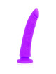 delta club - dildo realista lila silicona medica 23 cm -o- 4.5 cm