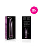 nebula series by ibiza - modelo 8 dildo cristal transparente 14.5 cm -o- 2 cm